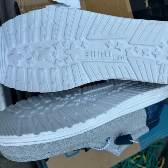 HEY DUDE WALLY FUNK TIE DYE INDIGO 12 - Picture 5 of 5